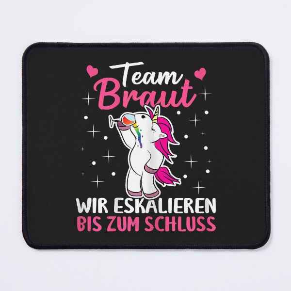 Item preview, Damen Team Braut JGA Einhorn Hochzeit Junggesellenabschied Bride designed and sold by JeffreyMCombs.
