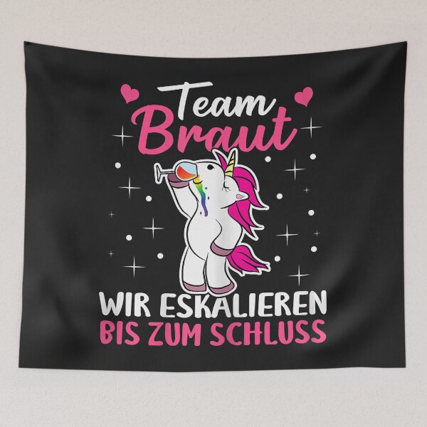 Item preview, Damen Team Braut JGA Einhorn Hochzeit Junggesellenabschied Bride designed and sold by JeffreyMCombs.