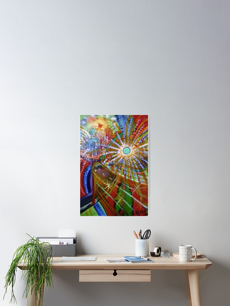 Thumbnail 2 of 3, Poster, Microburst designed and sold by cruserart.
