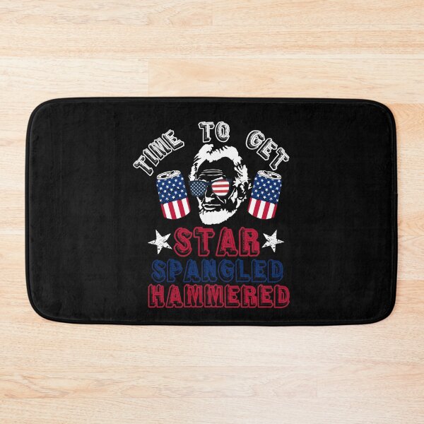 Item preview, Time To Get Star Spangled Hammered 4th Of July Abraham Lincoln designed and sold by varalee87.