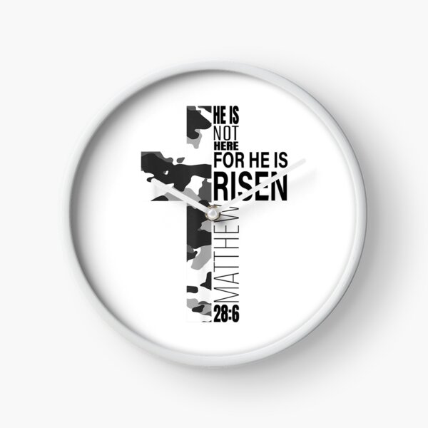 Artikelvorschau, Cool religiös ist er auferstandenes christliches Ostern-Vers-Camouflage-Kreuz entworfen und verkauft von MikuCha.