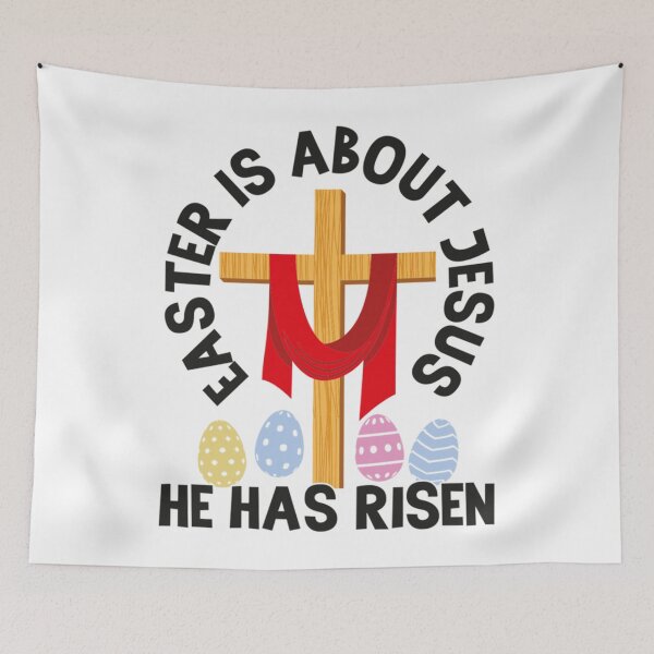 Item preview, Easter Is About Jesus He Has Risen - Easter Day       designed and sold by MikuCha.