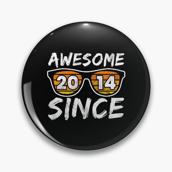 Item preview, Awesome Since 2014, Birthday Gift Idea designed and sold by FNStuff.