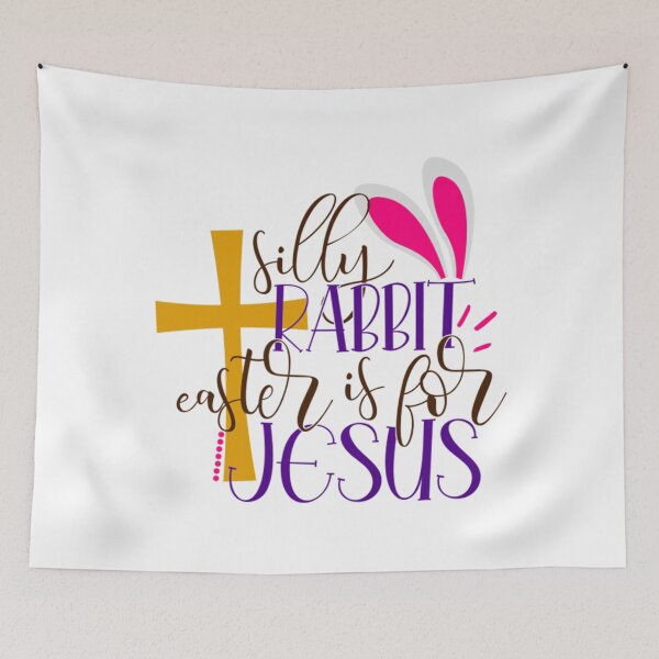 Item preview, Funny Silly Rabbit Easter Is For Jesus   designed and sold by MikuCha.