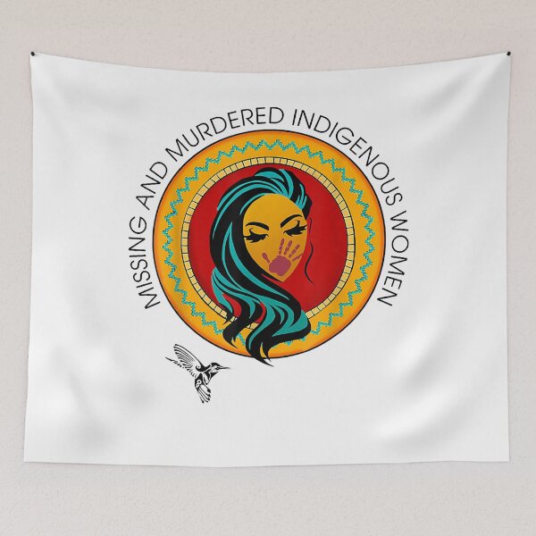 Item preview, Lover Gift Missing Murdered Indigenous Women Awareness Retro Wave designed and sold by Kyleprosacco.