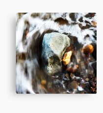 Water & Rocks Canvas Print