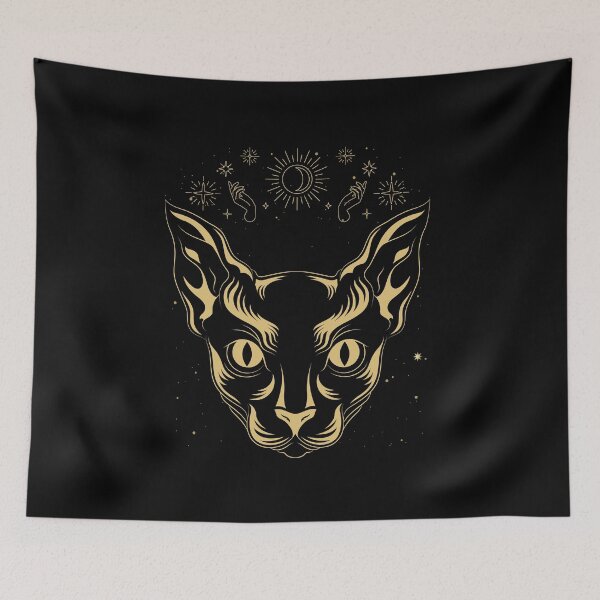 Item preview, Egyptian Sphynx Cat Occultism Pagan Occult designed and sold by bestshirtdesign.