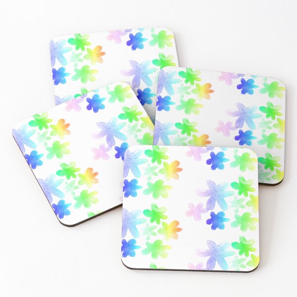Item preview, Floral artistic watercolor pattern designed and sold by lausn.