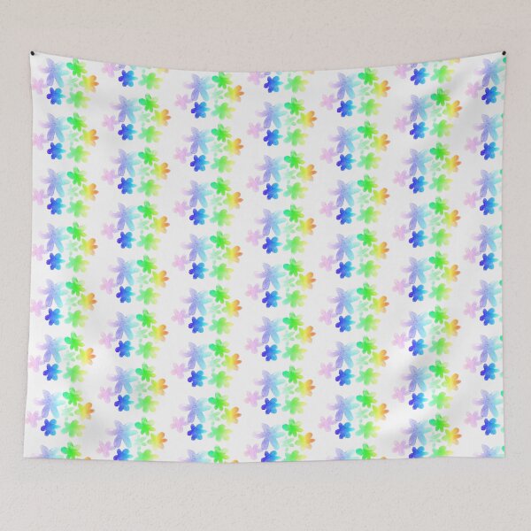 Item preview, Floral artistic watercolor pattern designed and sold by lausn.