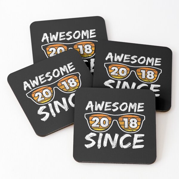 Item preview, Awesome Since 2018, Birthday Gift Idea designed and sold by FNStuff.