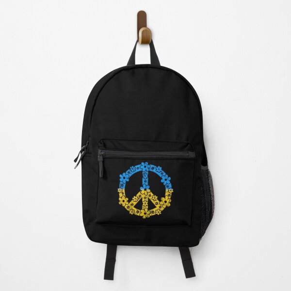 Item preview, UKRAINIAN FLAG, PEACE SIGN, PEACE, SYMBOL, Flowers, Symbol of Freedom designed and sold by nitty-gritty.