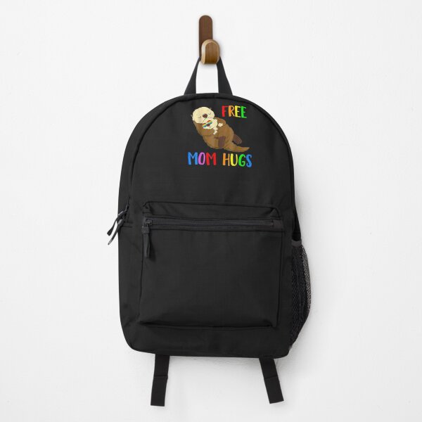 Item preview, Free Mom Hugs Otter Gay Pride LGBT Rainbow Flag Support designed and sold by JeffreyMCombs.