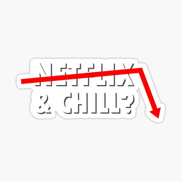 Artikel-Vorschau von Netflix und Chillston, designt und verkauft von BCIC Designs.