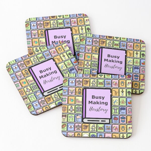 Item preview, Busy Making Herstory  designed and sold by MyThingNow.