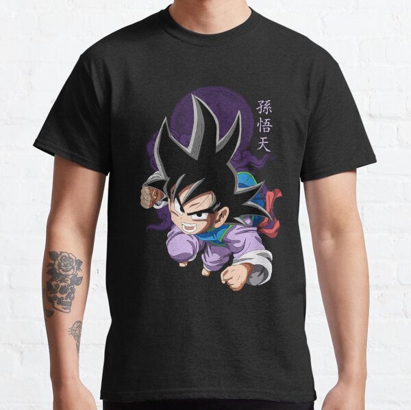 Dragon Ball GT Mens' Goku Pan Gohan Goten Character Anime T-Shirt