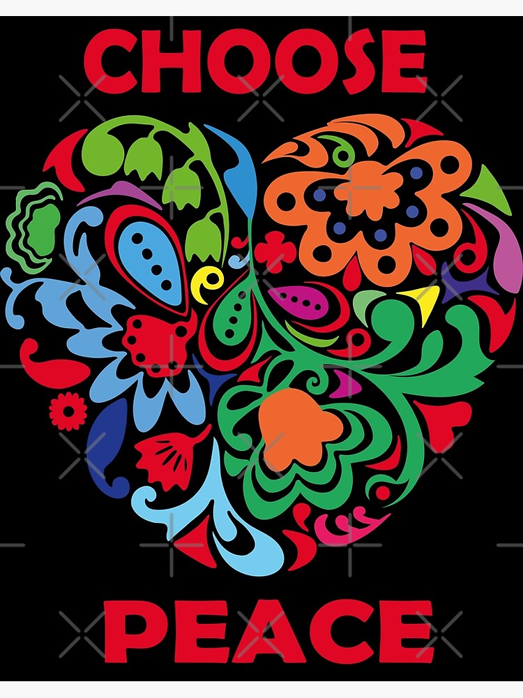 I Choose Peace {Poster}