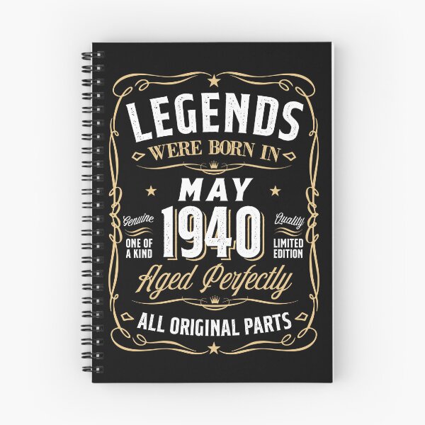 Item preview, Legends May 1940 Gift 82 Year Old 82nd Birthday Gifts designed and sold by phoebeburrows.