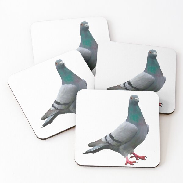 Item preview, Proud Pigeon illustration. Elegant pigeon art. Bird lover gift. Unique gift designed and sold by PlumpPlumStudio.