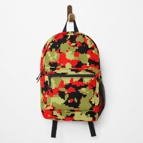 Item preview, Olive Red Digital Camouflage  designed and sold by Tshirtstory.