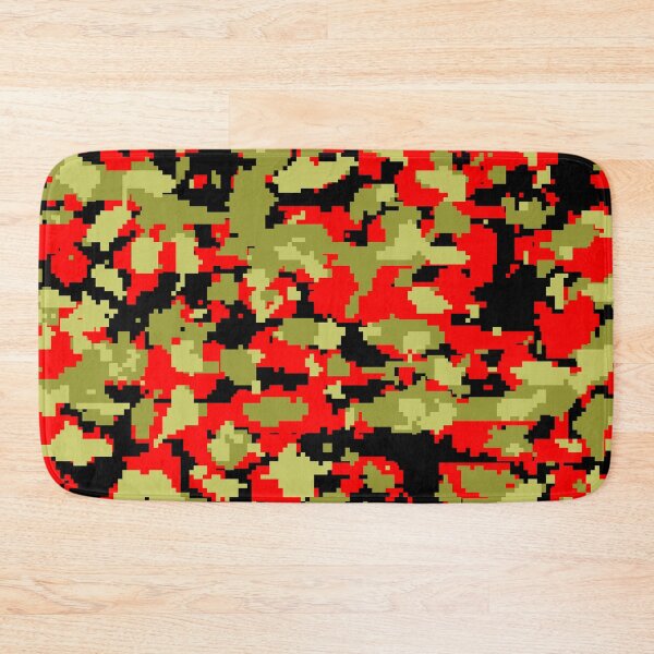 Item preview, Olive Red Digital Camouflage  designed and sold by Tshirtstory.