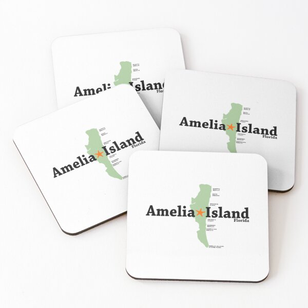 Item preview, Amelia Island Florida Camiseta clsica designed and sold by ThuHuyenGTA.