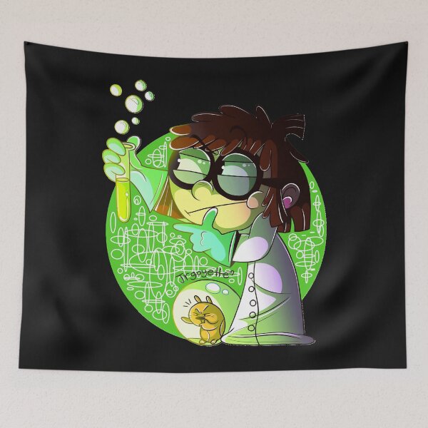 Item preview, The Loud House Lisa Loud with test tube and Hamster Classic  designed and sold by QuinaCobbs.