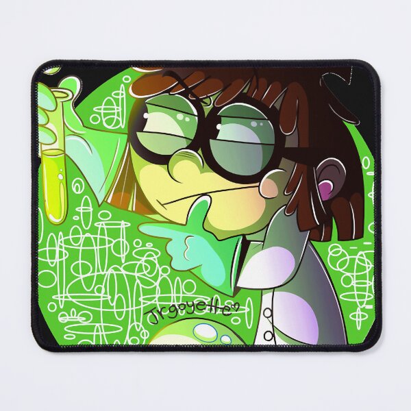 Item preview, The Loud House Lisa Loud with test tube and Hamster Classic designed and sold by QuinaCobbs.