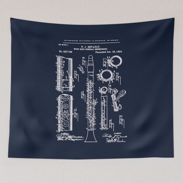Item preview, Clarinet Patent White designed and sold by ThuHuyenGTA.