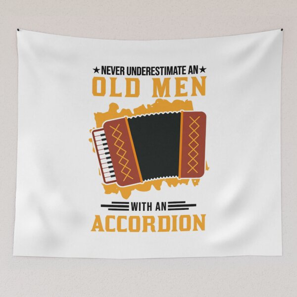 Item preview, Accordion Old Man Accordionist designed and sold by ThanKhangFD.