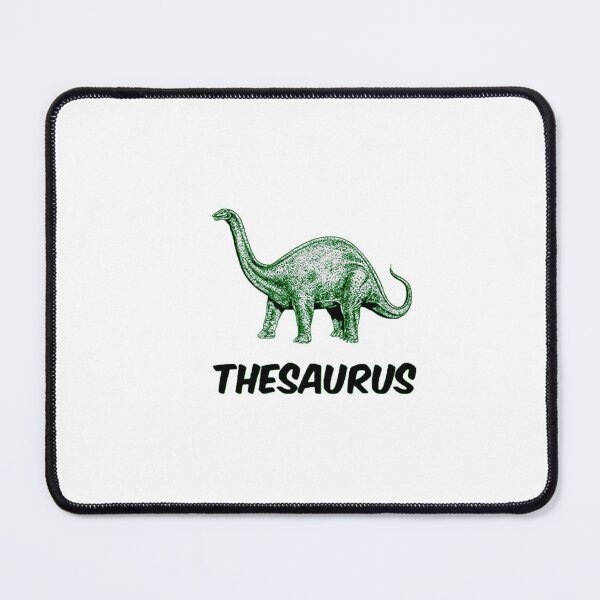Item preview, Dinosaur Thesaurus Green Black Design - Trend2023 White Dino designed and sold by lookupcare.