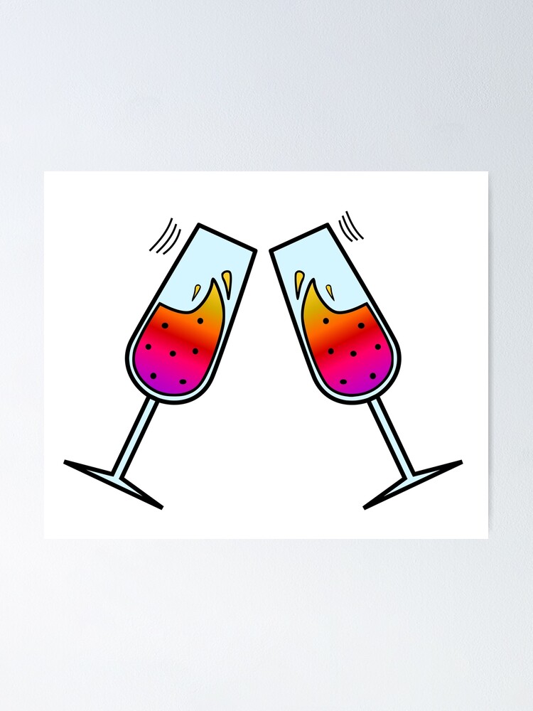 Aesthetic Boho Wine Glass Greeting Card for Sale by Cravio