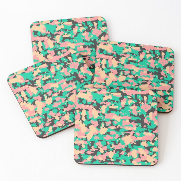Item preview, Colourful Digital Camouflage  designed and sold by Tshirtstory.