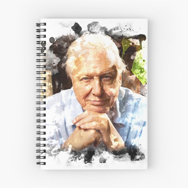 Item preview, David Attenborough Watercolour designed and sold by JDempzz.