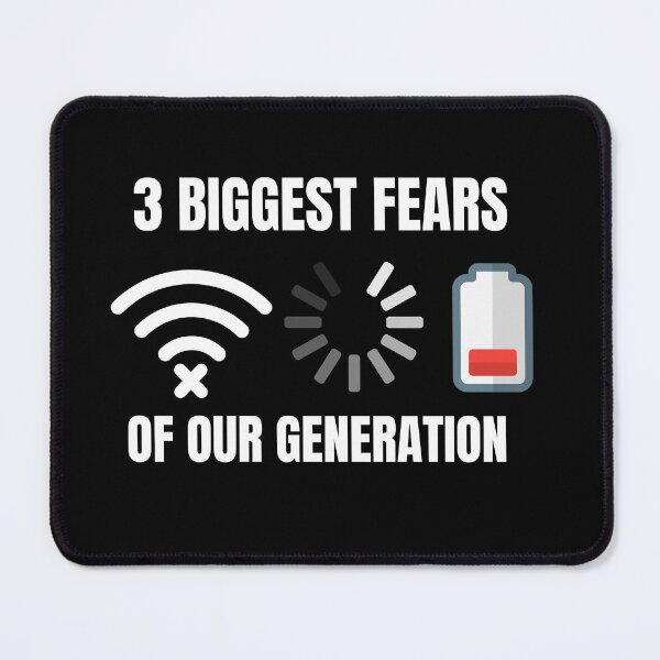 Item preview, Fears of life - funny saying design designed and sold by Tanuja  Sharma.