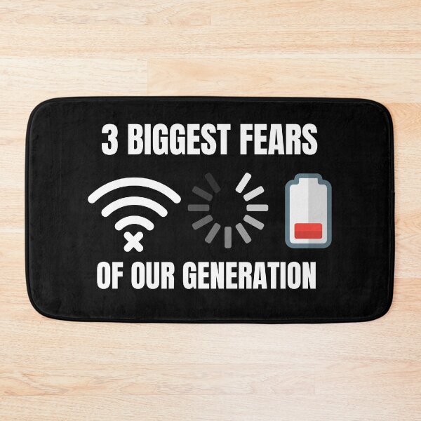 Item preview, Fears of life - funny saying design designed and sold by Tanuja  Sharma.