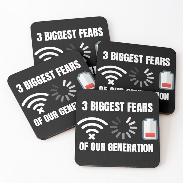 Item preview, Fears of life - funny saying design designed and sold by Tanuja  Sharma.