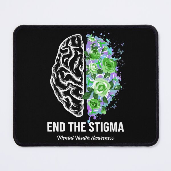 Item preview, Best Mental Health Matters Ribbon Brain End The Stigma Awareness designed and sold by adsmod.
