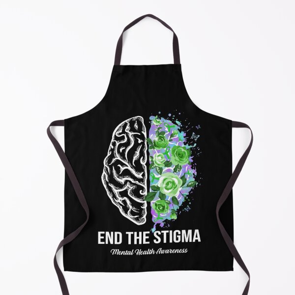 Item preview, Best Mental Health Matters Ribbon Brain End The Stigma Awareness designed and sold by adsmod.