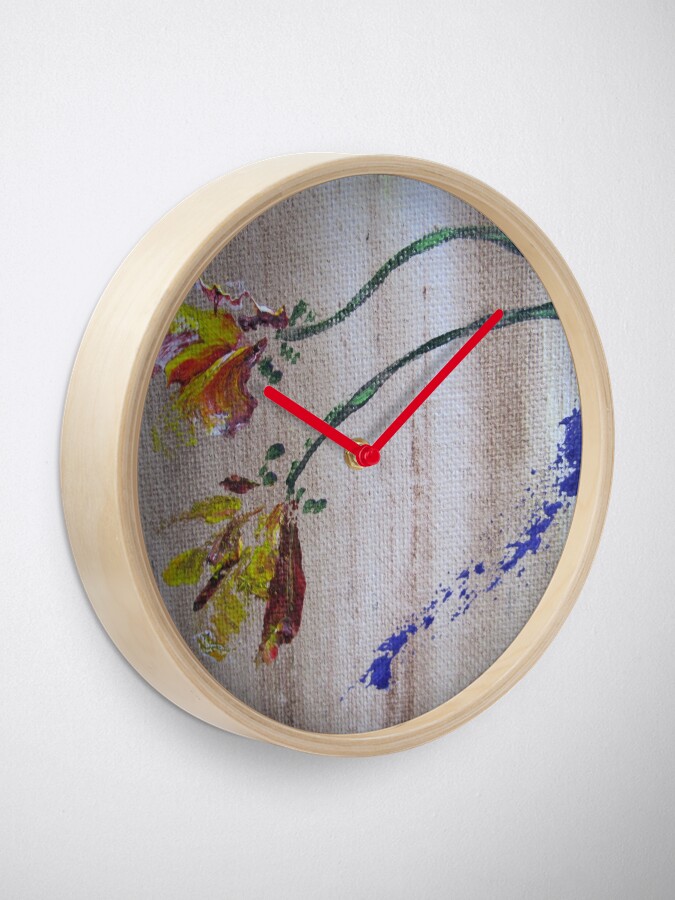 Alternate view of Flowers Clock