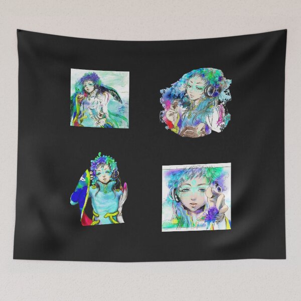 Item preview, Gnosia character raqio Pack Sticker designed and sold by JeffreyMCombs.