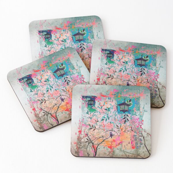 Item preview, Spring collage, asian style designed and sold by VictoriaHerrera.