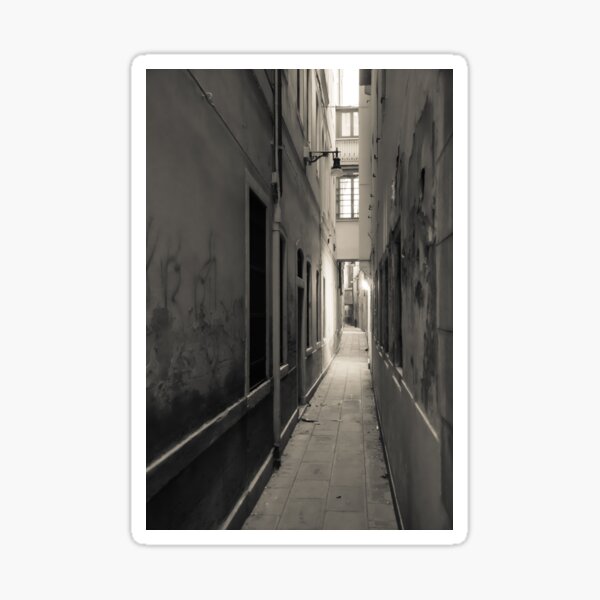 Vista previa del artículo con la obra «El callejón», diseñado y vendido por DCarlier.