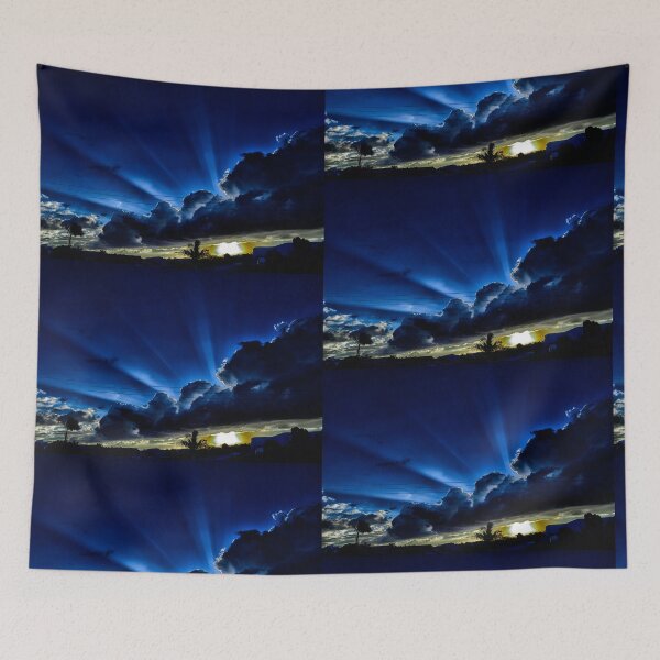 Item preview, blue rays... designed and sold by Wieslaw Jan Syposz.