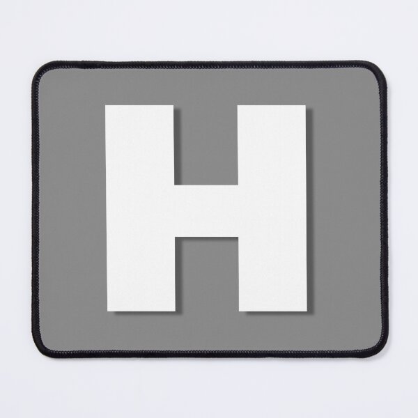 Item preview, Capital Letter H, Minimalistic Father's Day Gift designed and sold by kcaandwu.
