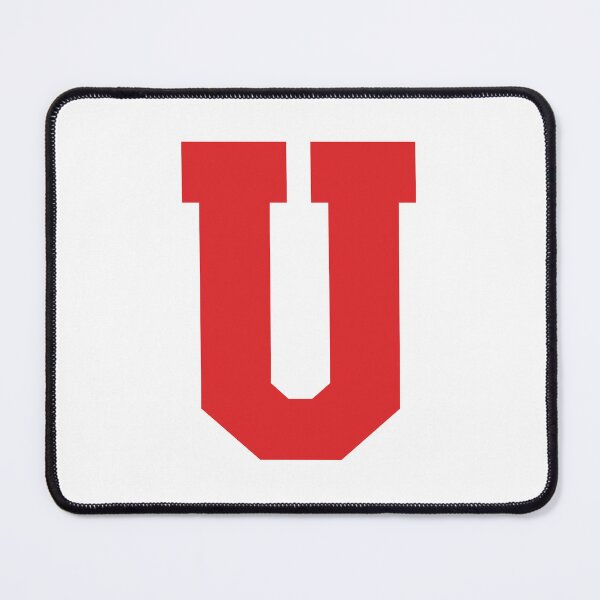 Item preview, Alphabet, Red U, Sports letter U designed and sold by TheCultStuff.