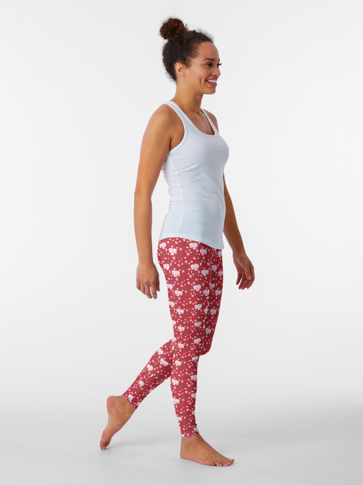 Alternate view of Red Velvet Cupcake Pig Leggings