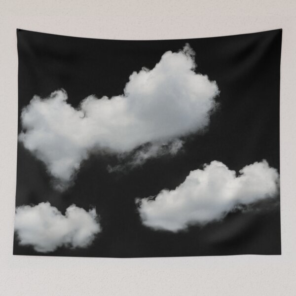 Item preview, Just clouds and choose your own background color designed and sold by AlexSin.