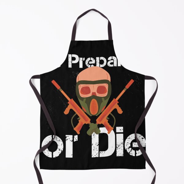 Item preview, Be Prepared or Die Survivalist and Survival Kit Gasmask  designed and sold by Rzelemenz.