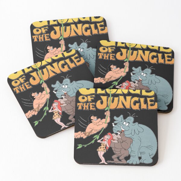Item preview, Tribute to Jay Ward George of the Jungle Characters Classic  designed and sold by Arneyegine.