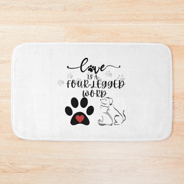 Item preview, Love Is A Four Legged Word : MamaNeea style designed and sold by MamaNeeaDesigns.